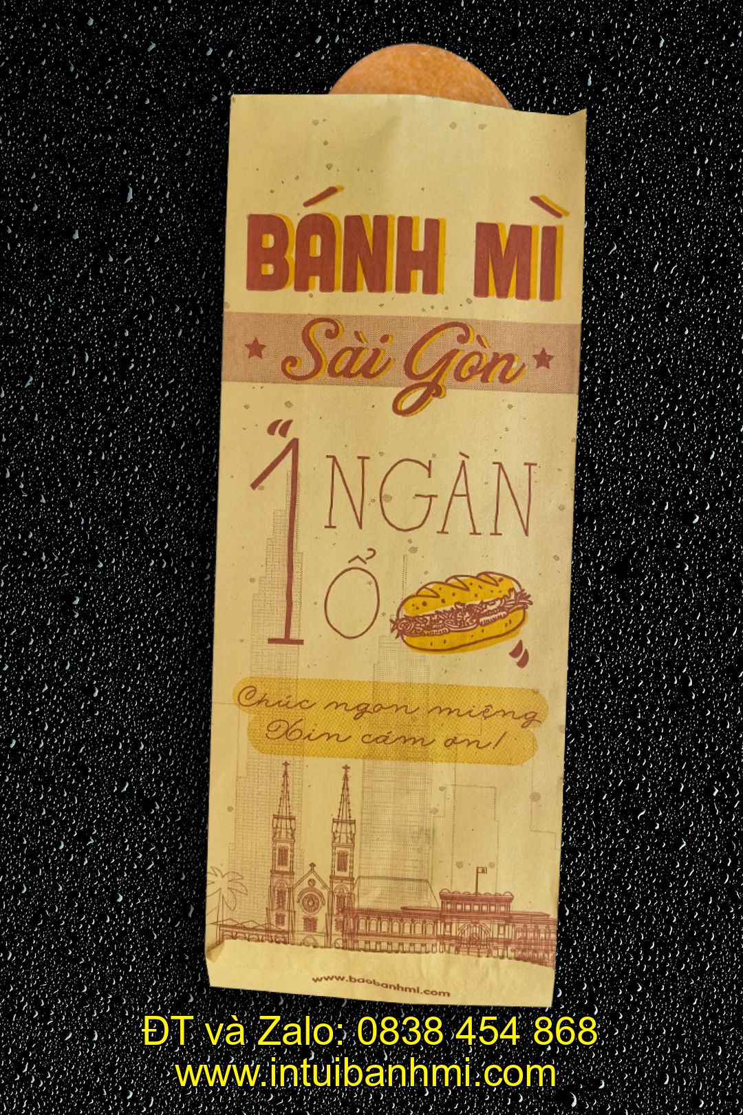 Địa điểm đáp ứng bao bì bánh mì giá thấp