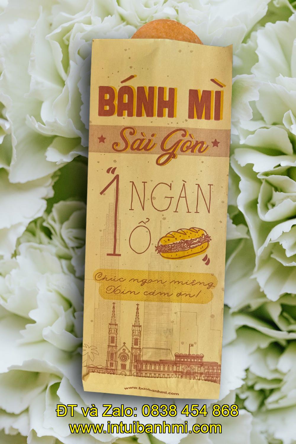 Địa điểm in bao bì giấy kraft đựng bánh mì tại Sóc Trăng