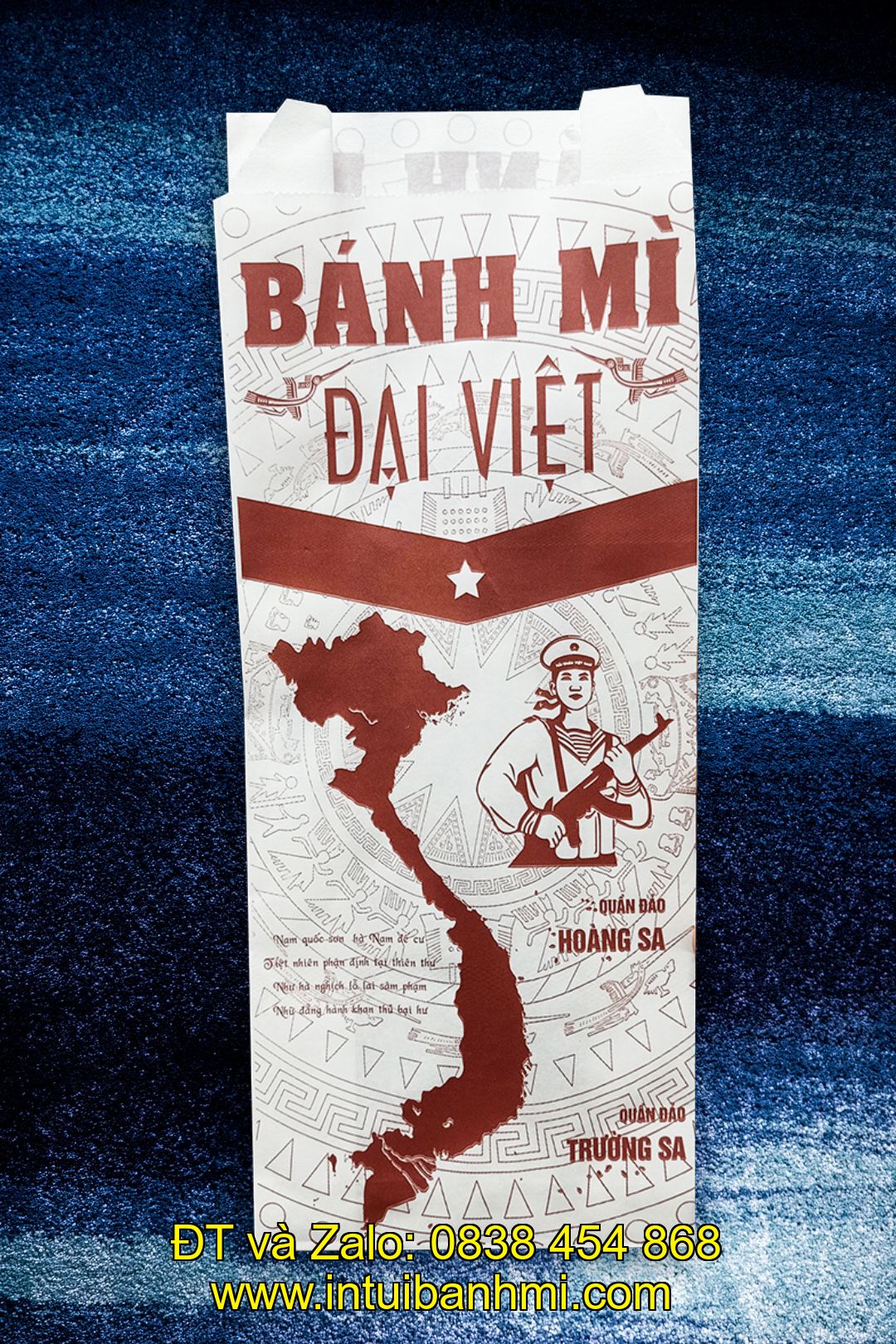 Địa điểm in túi bánh mì hoa cúc tại An Giang