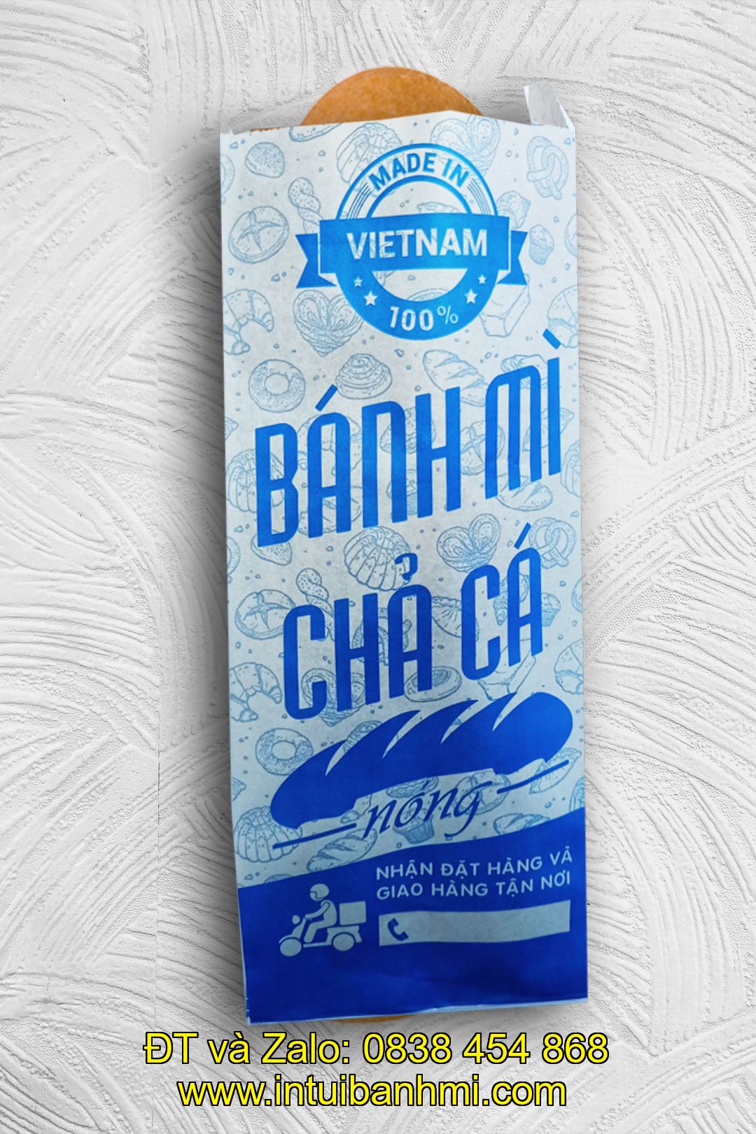 Địa điểm in túi đựng bánh mì hoa cúc tại Quảng Nam