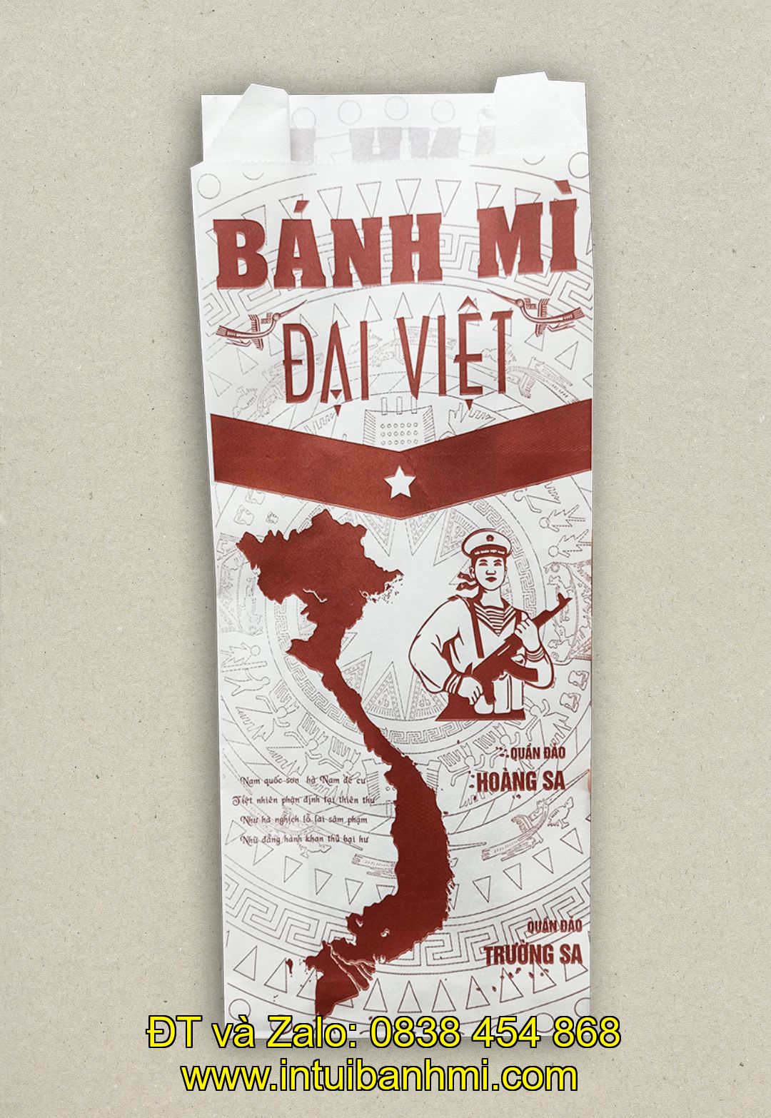 Địa điểm mua được những chiếc túi đựng bánh mì hoa cúc