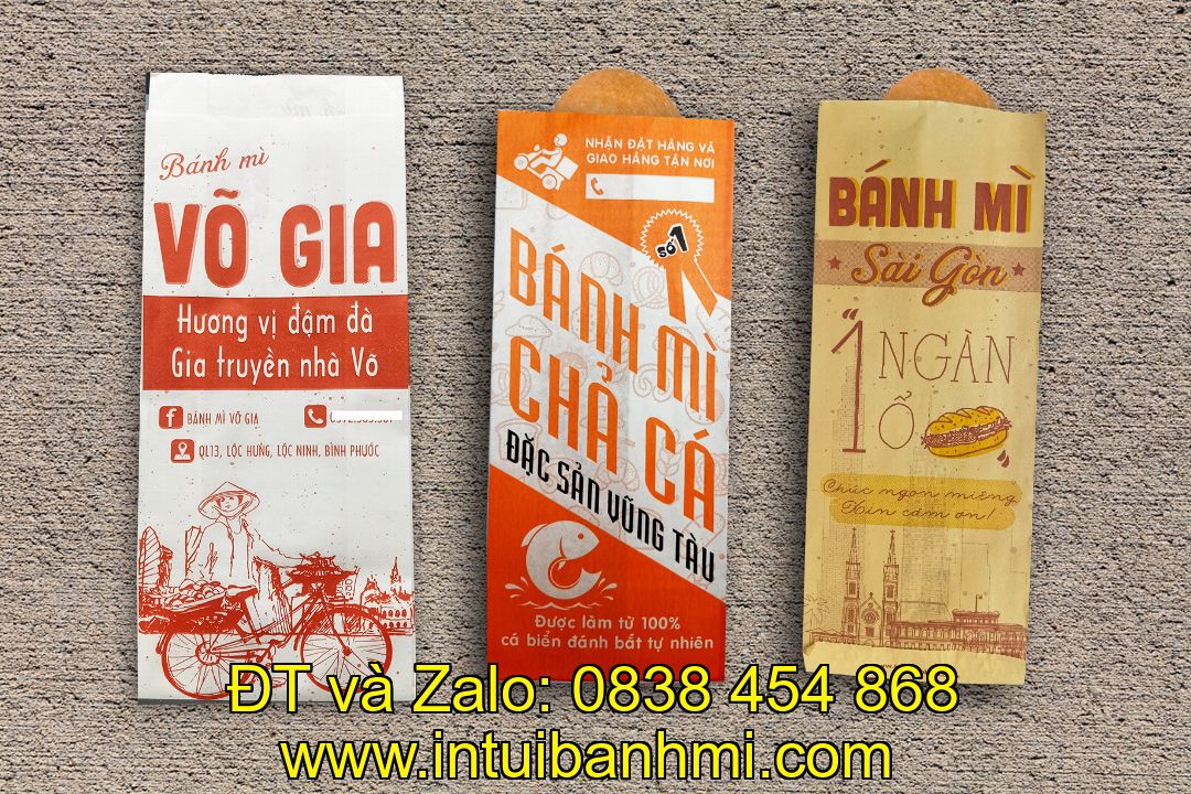 Doanh nghiệp nào đáp ứng dịch vụ in ấn bao đựng bánh mì tốt nhất hiện nay