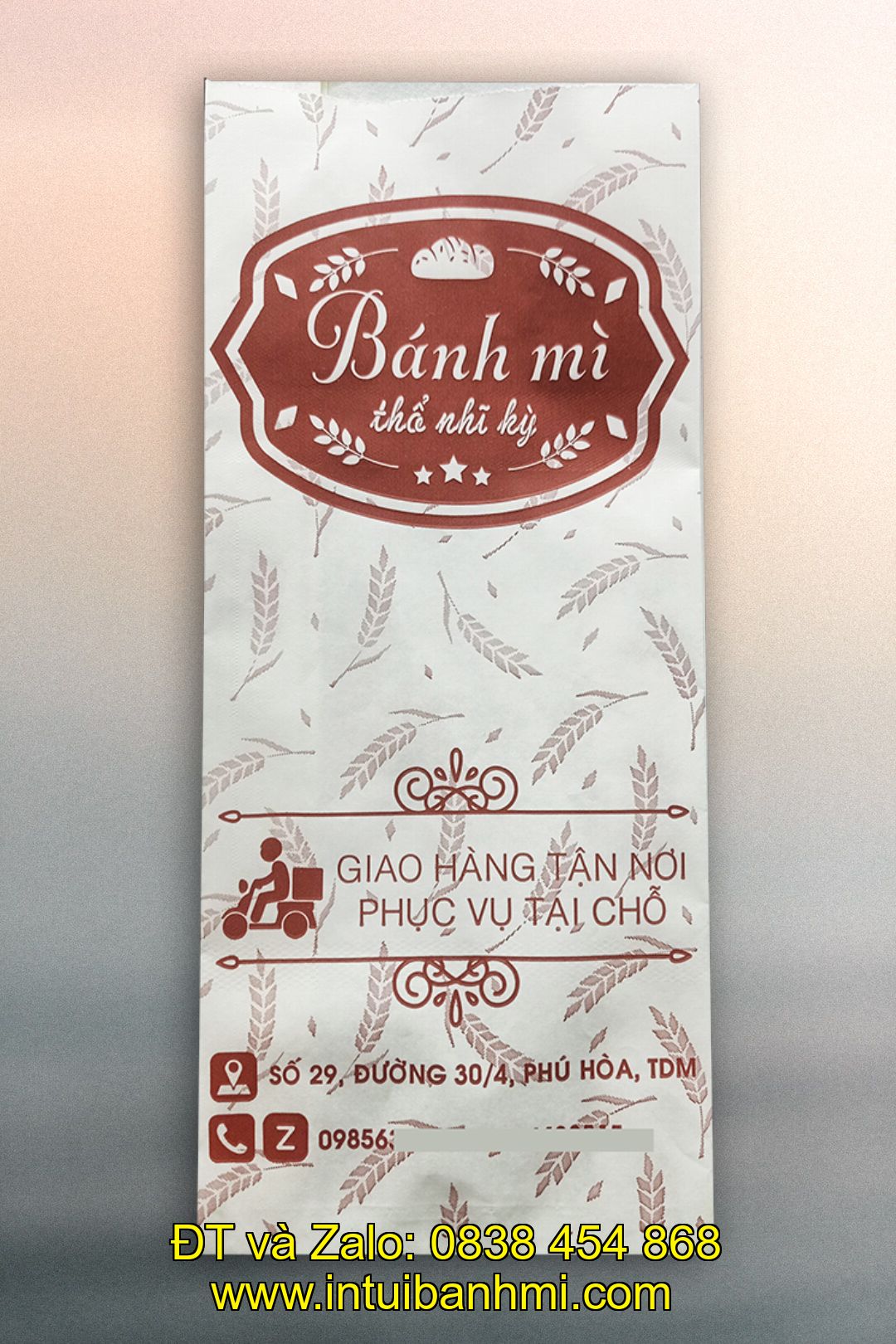 Dùng túi giấy đựng bánh mì tạo sự tin tưởng cho người sử dụng