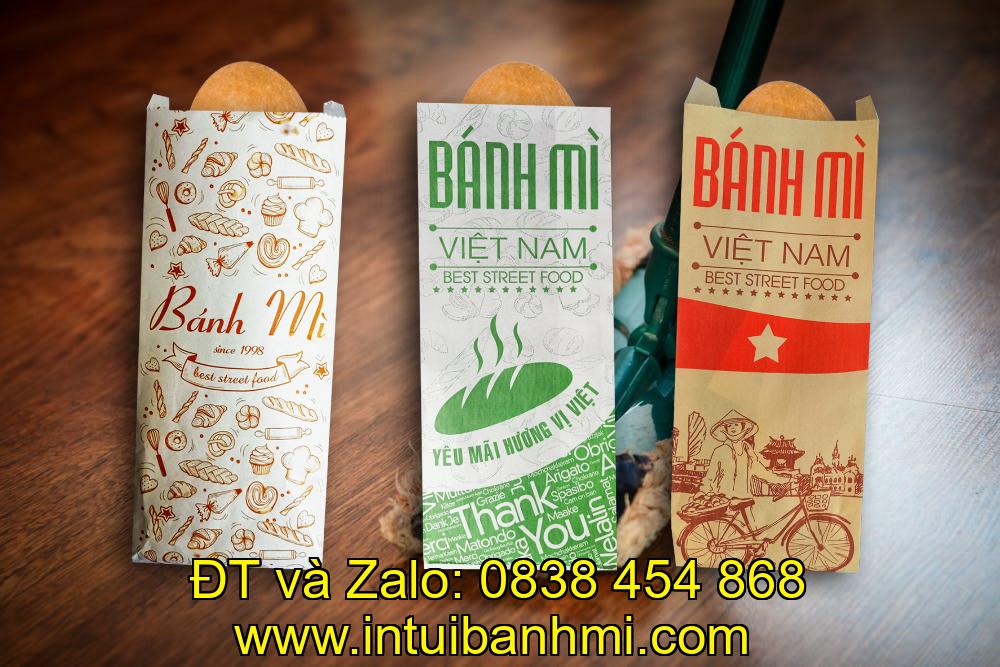 Hình dạng, thiết kế khi in túi bánh mì