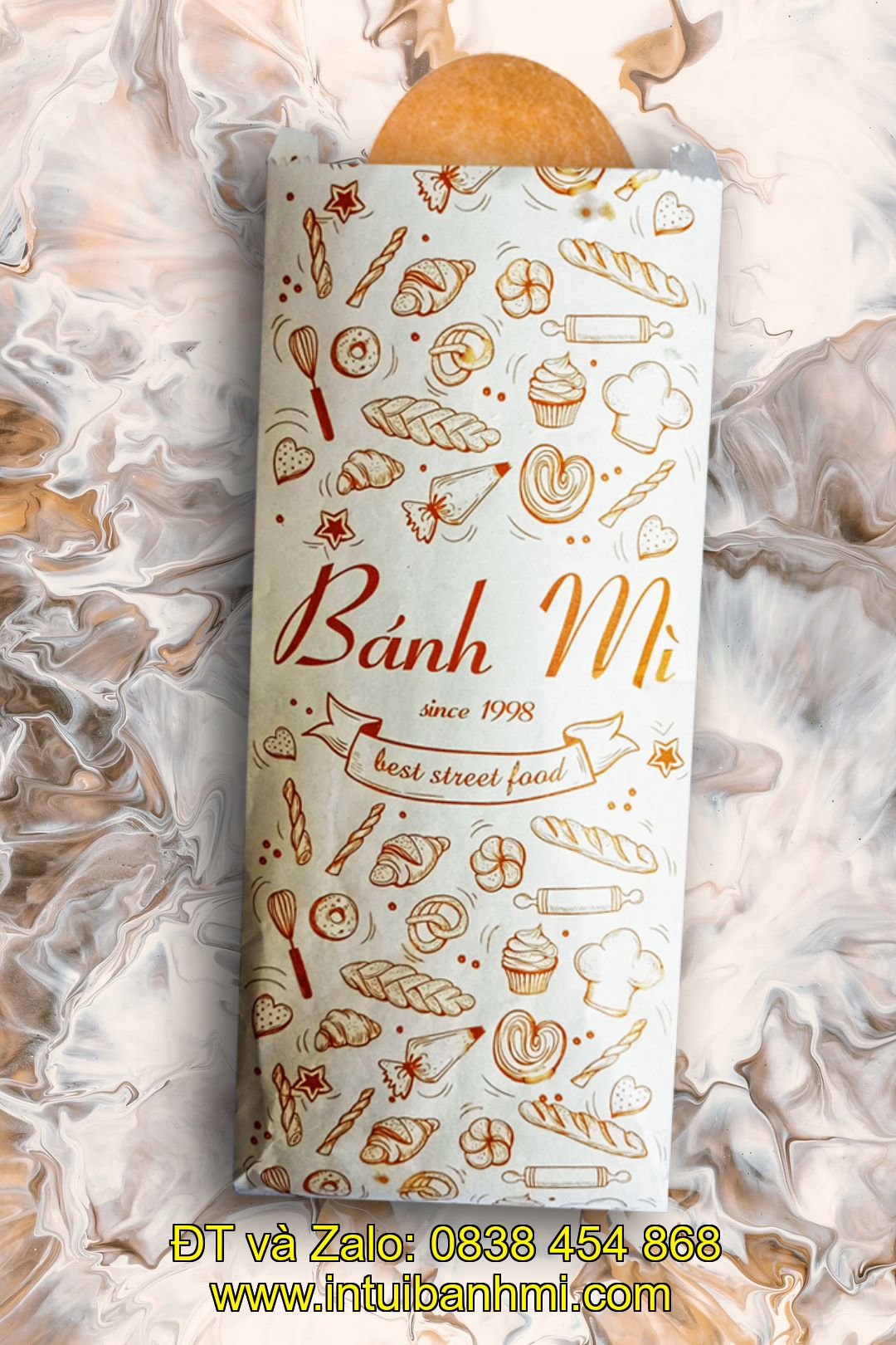 In ấn bao bánh mì hấp dẫn, chi phí rẻ tại quangtri.intuibanhmi.com