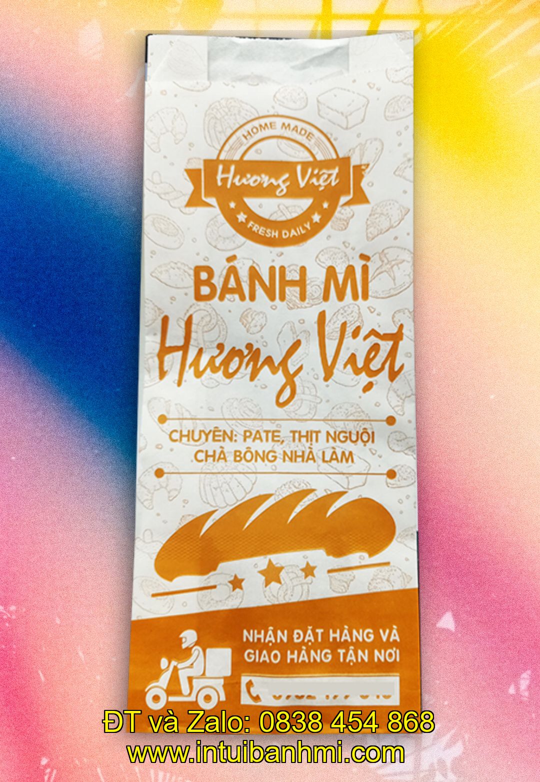 In ấn bao bì bánh mì độc đáo, đẹp mắt tại travinh.intuibanhmi.com