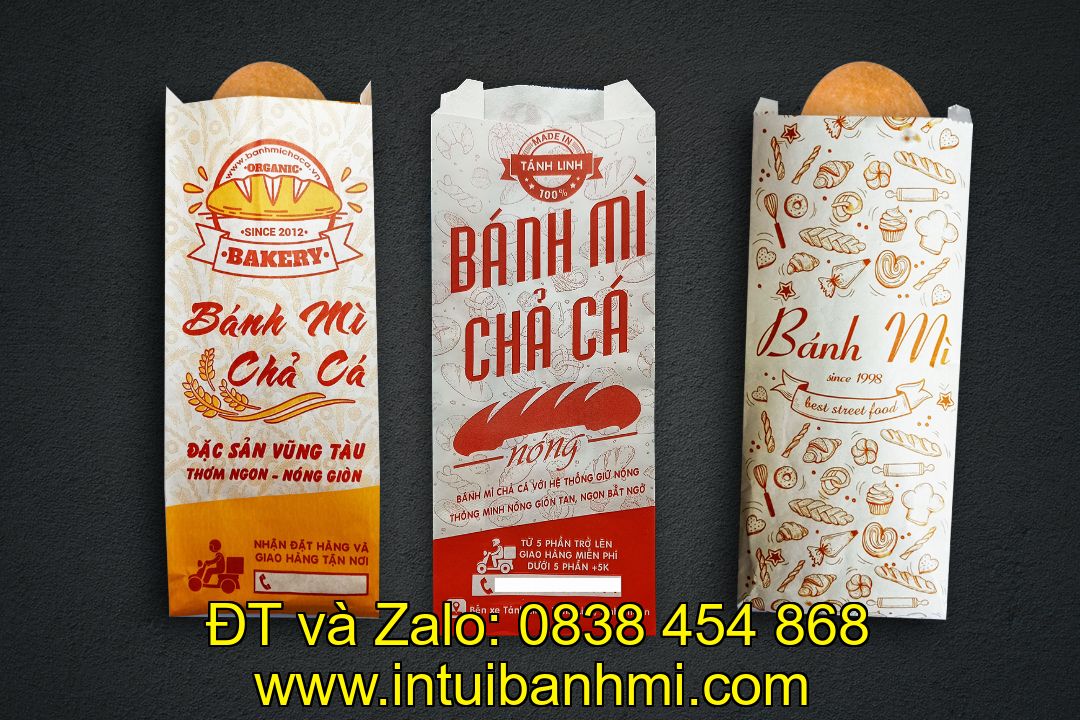 In ấn các loại bao bì bánh mì đẹp mắt, giá cả rẻ tại hue.intuibanhmi.com