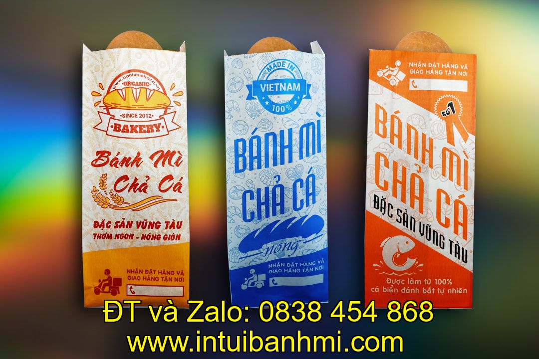 In ấn túi đựng giấy chứa đựng bánh mì nơi đâu chất lượng?