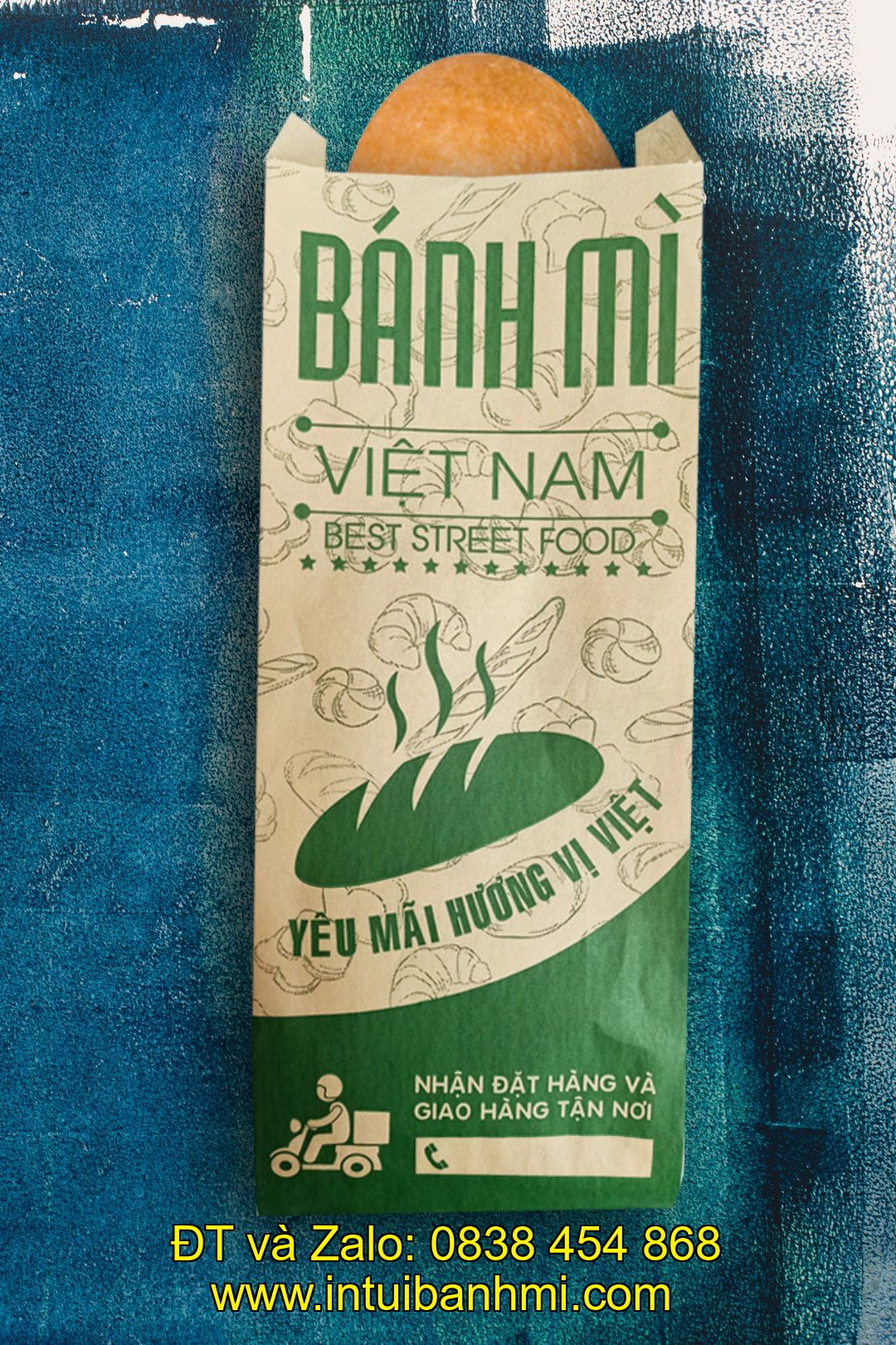 In ấn túi giấy Kraft bánh mì nhanh chóng và chất lượng ở Lâm Đồng
