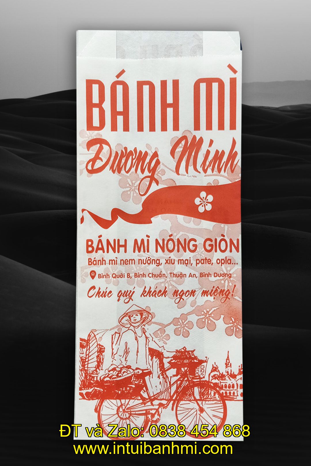 In ấn túi giấy Kraft bánh mì nhanh chóng và chất lượng ở Kiên Giang