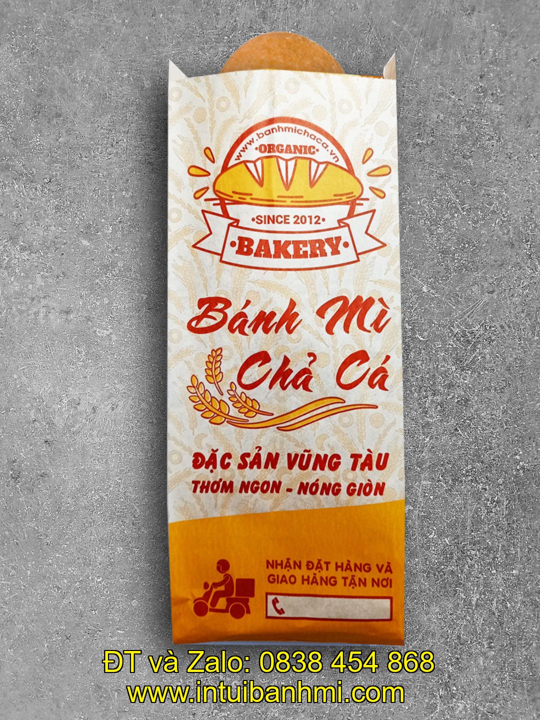 In ấn túi giấy Kraft bánh mì nhanh và tốt ở Lâm Đồng
