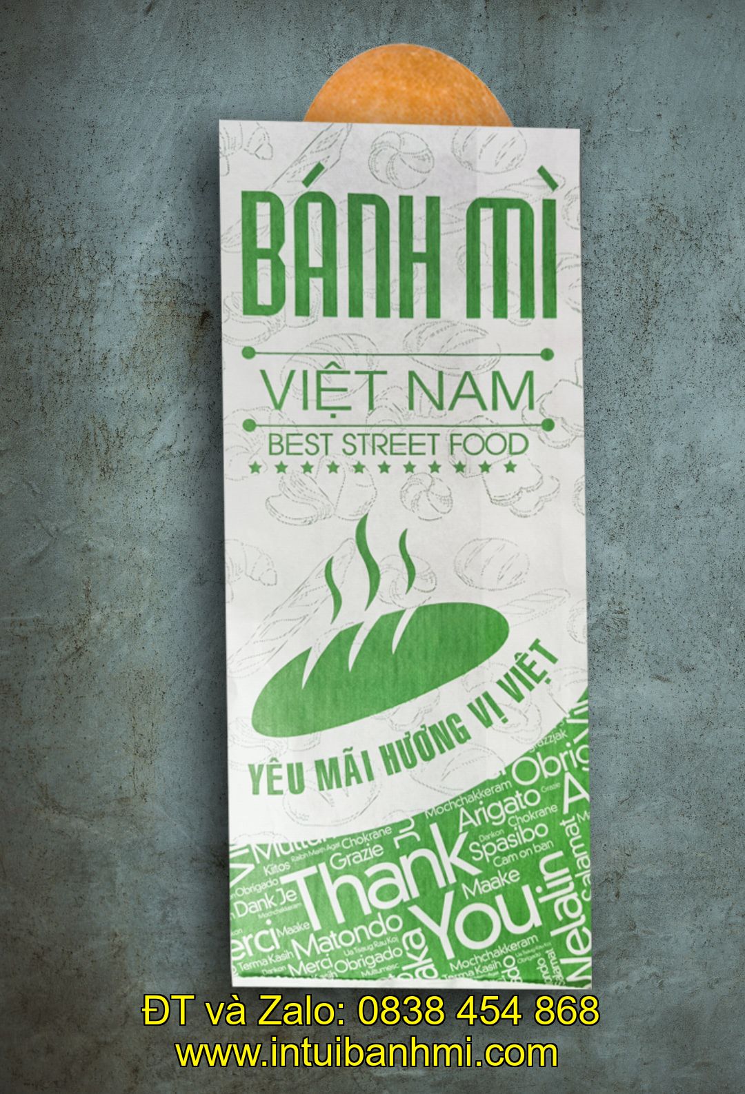 In ấn túi làm bằng giấy bánh mì rẻ và ít ở đâu?