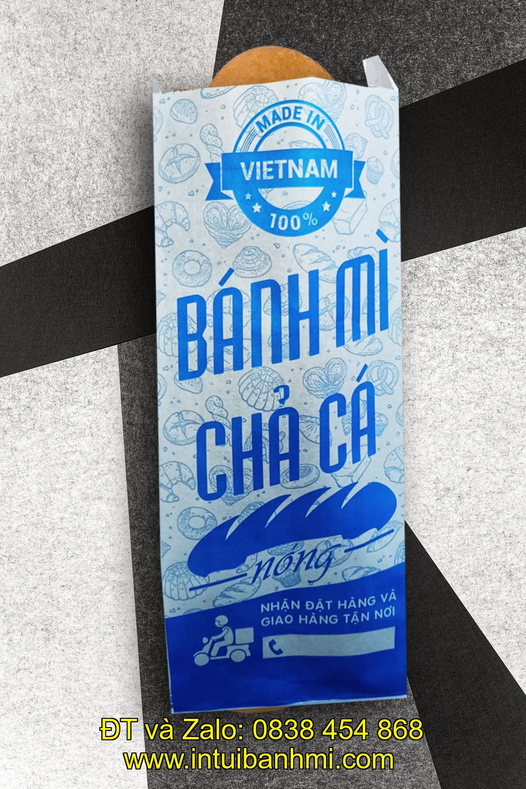 In bao bì chứa bánh mì ở cơ sở nào vừa rẻ vừa đẹp?