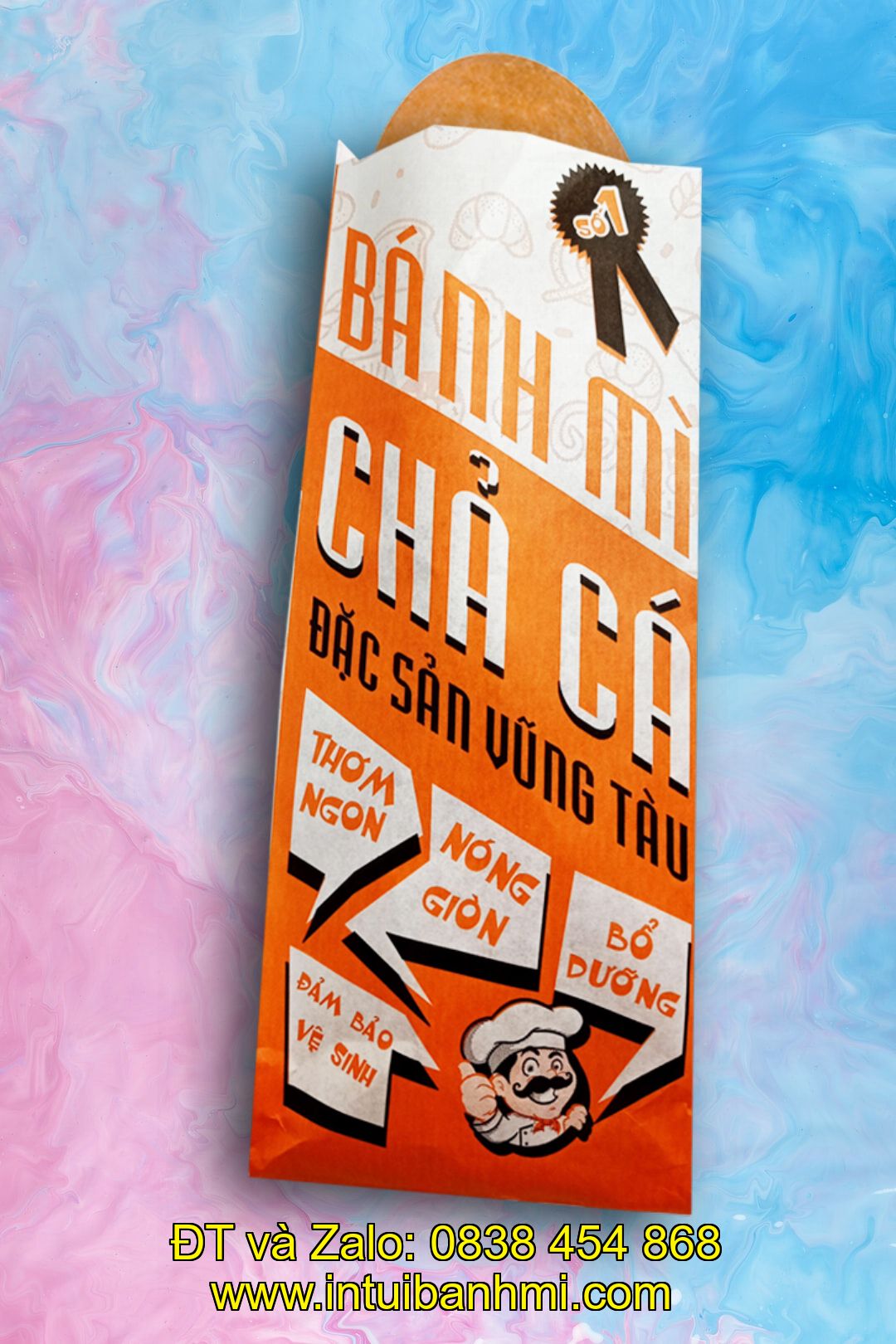 In bao bì chứa đựng bánh mì ở cửa hàng nào vừa đẹp vừa rẻ?