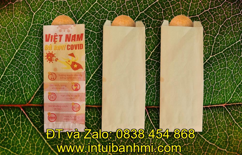 In bao bì giấy bánh mì theo ý thích