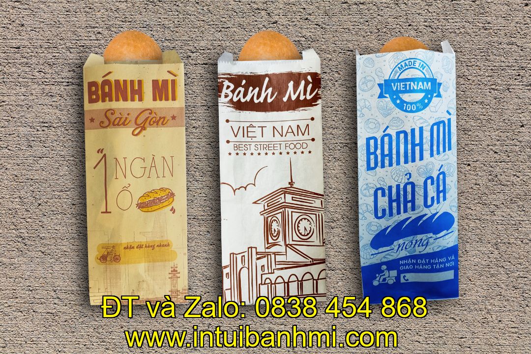 In bao bì giấy Kraft bánh mì nhanh chóng và chất lượng ở Lâm Đồng