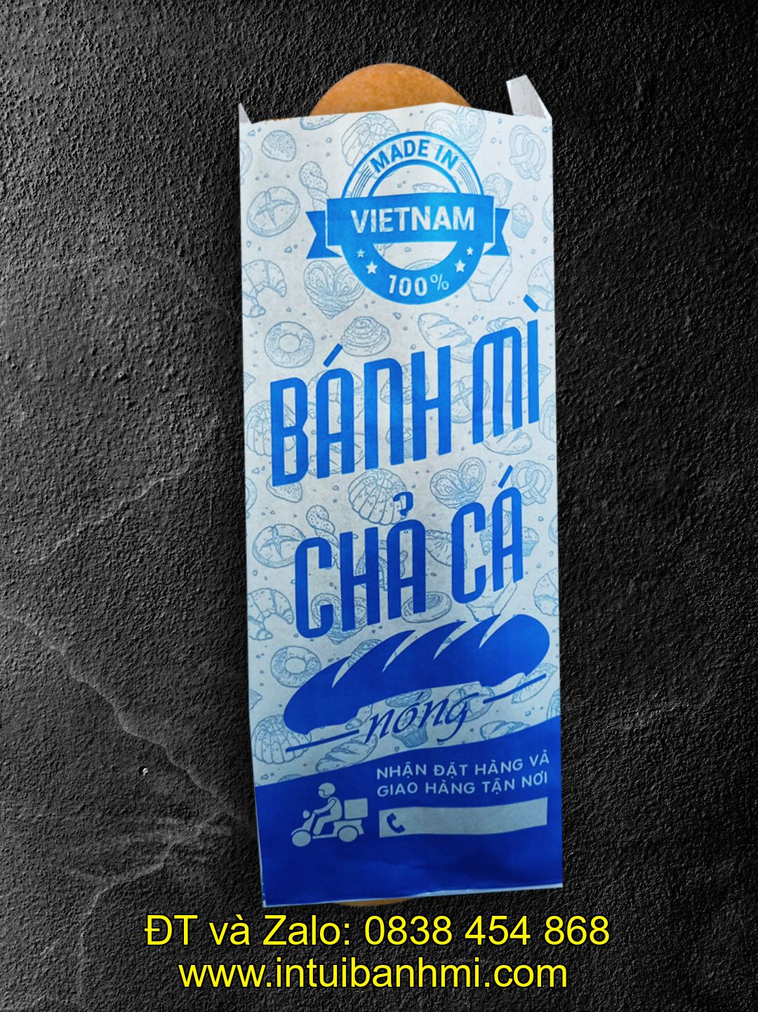 In bao đựng bánh mì hấp dẫn, giá rẻ tại travinh.intuibanhmi.com