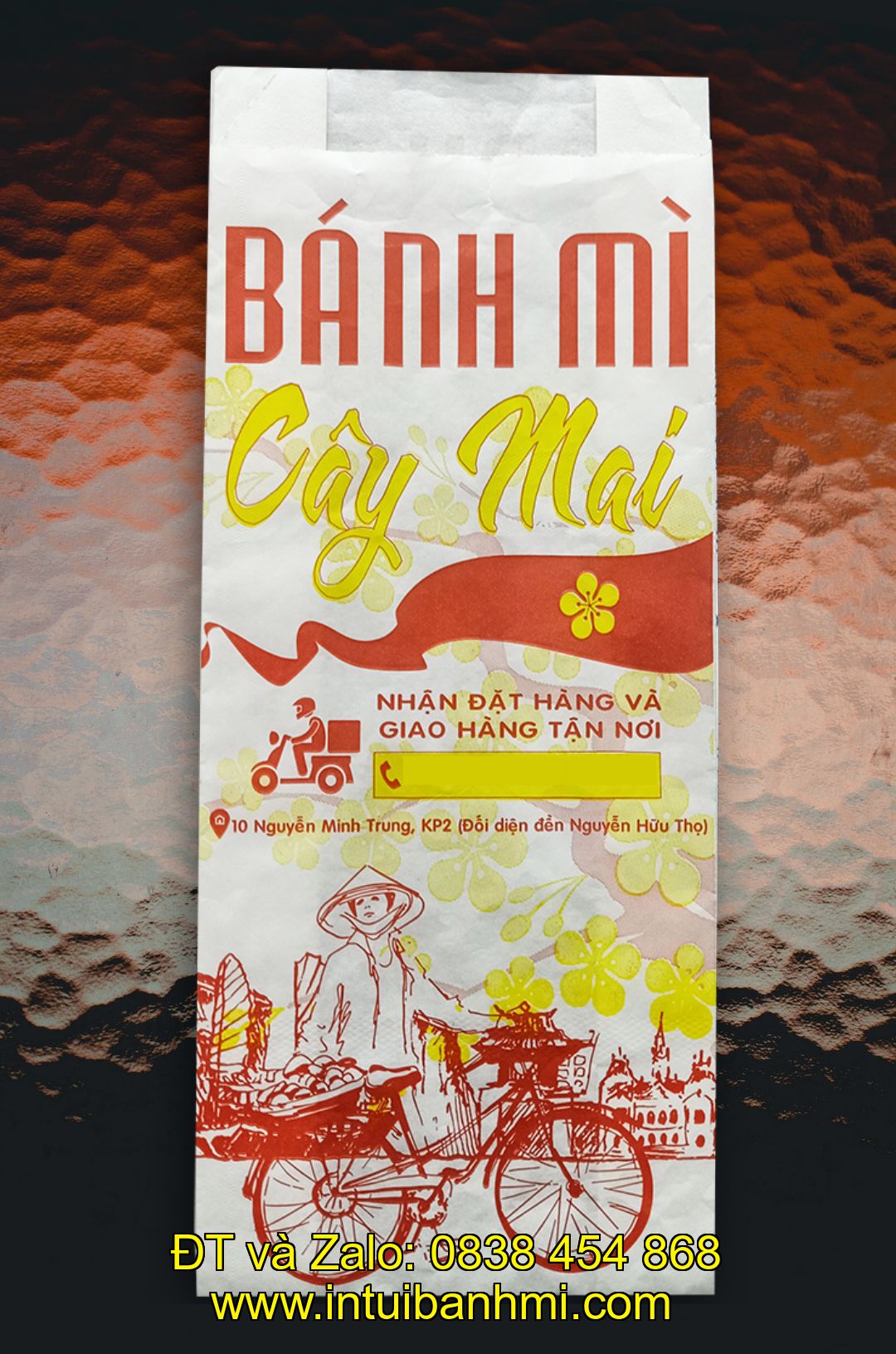 In túi đựng bánh mì giá cả hợp lý và chất lượng tại Quảng Bình