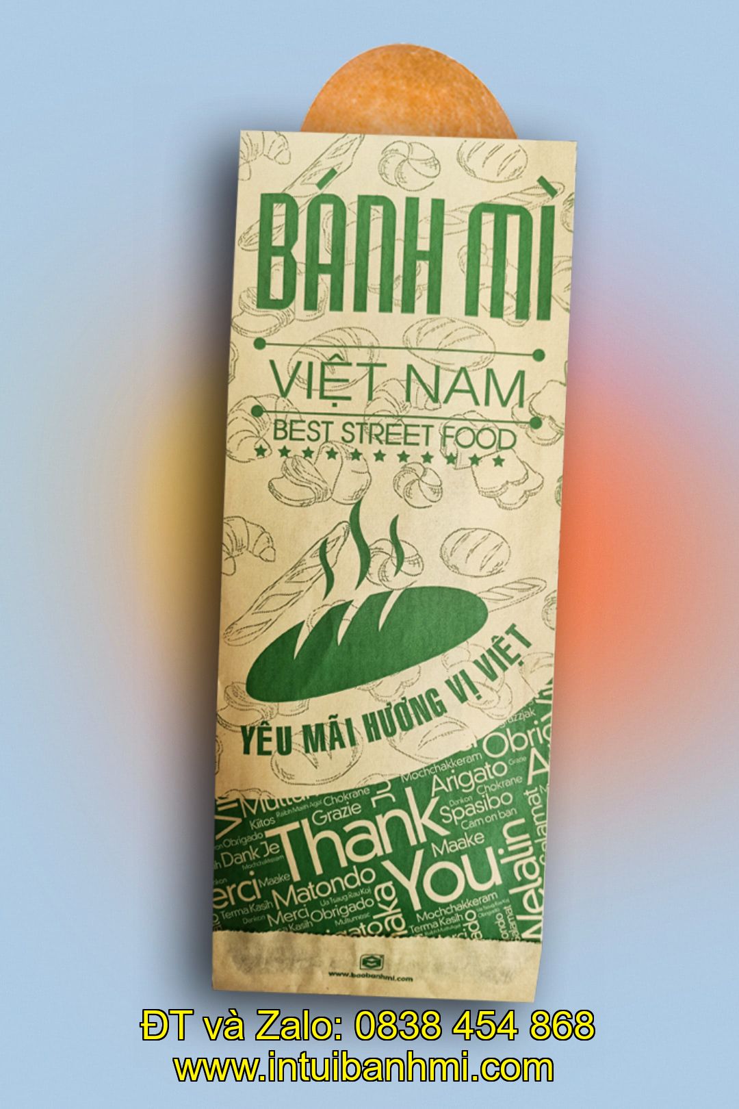 In túi đựng bánh mì giá cả hợp lý và uy tín tại Lâm Đồng