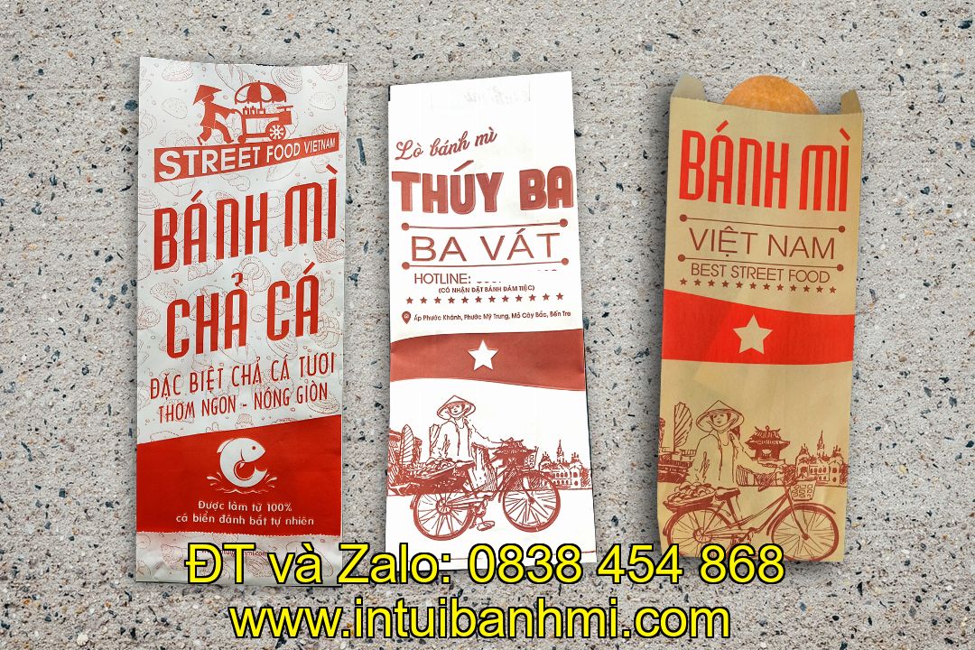 In túi giấy bánh mì giá rẻ và uy tín tại Bà Rịa - Vũng Tàu