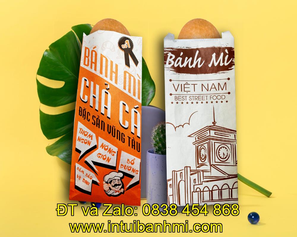 In túi làm bằng giấy đựng bánh mì rẻ và ít ở đâu?