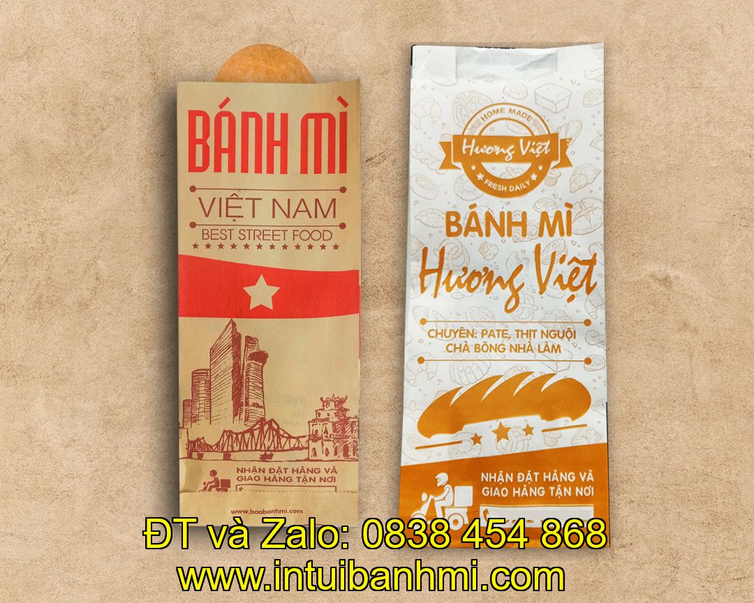 Khi đặt in các loại bao bì giấy chứa đựng bánh mì cần lưu ý những gì?