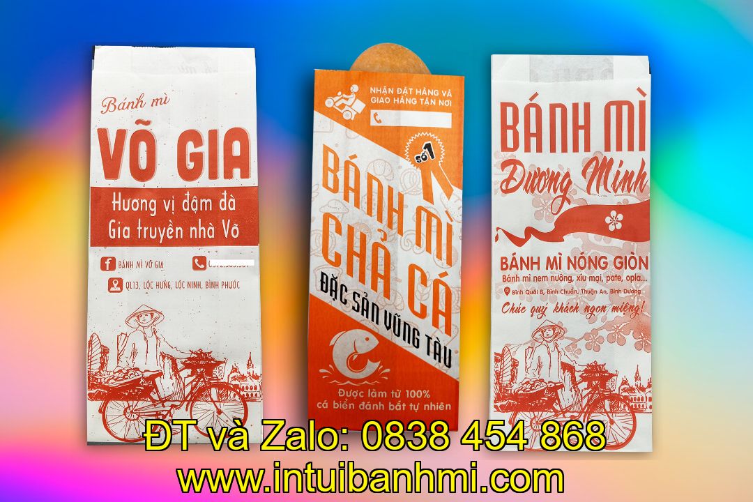 Khi đặt in túi giấy chứa bánh mì cần phải quan tâm những gì?