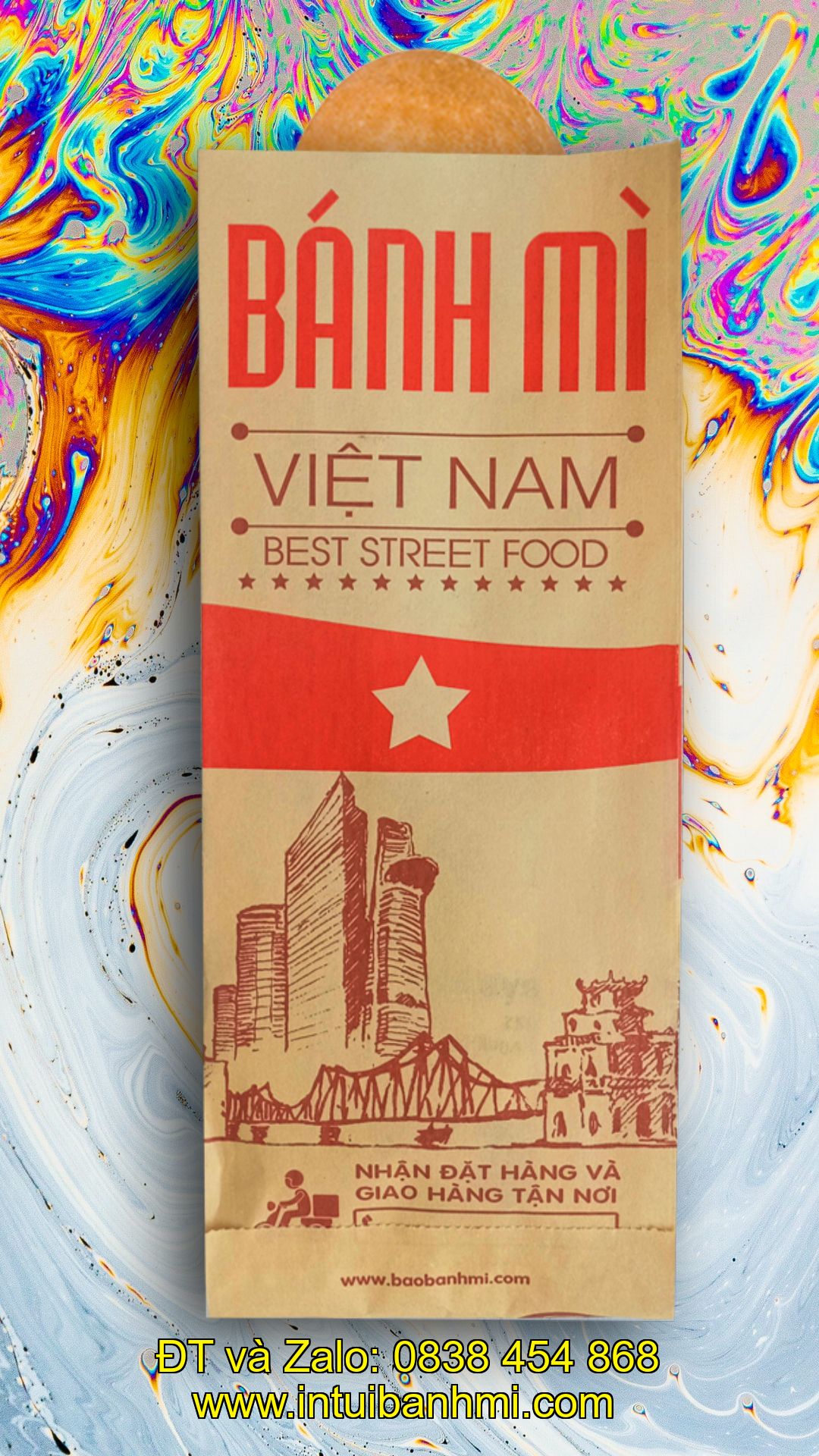 Khi đặt in túi giấy chứa bánh mì cần quan tâm vấn đề gì?