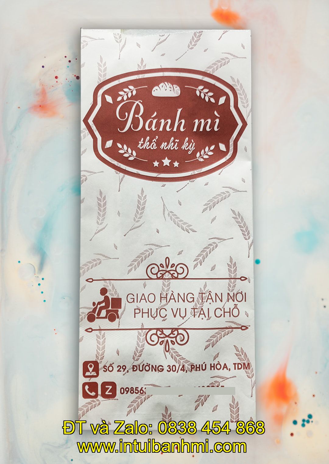 Khi đặt mua các loại bao bì giấy bao bọc bánh mì cần cung ứng những gì?