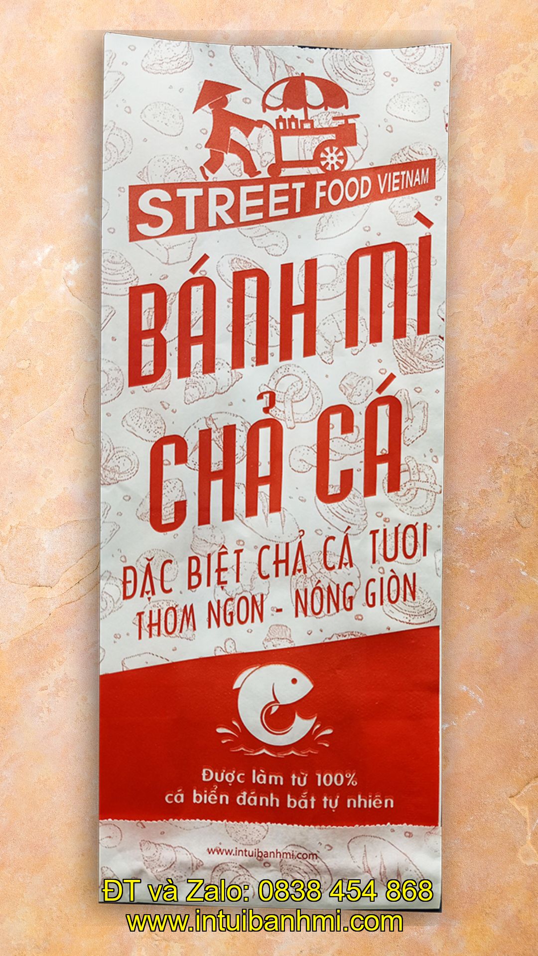 Khi đặt mua các loại bao bì giấy đựng bánh mì cần cung cấp những gì?