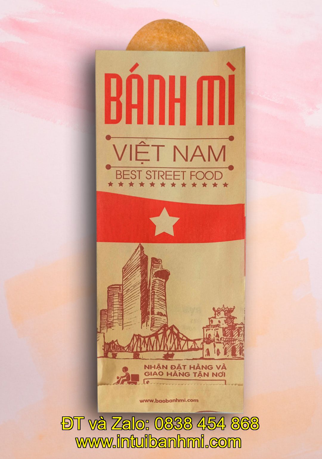 Khi đặt mua túi đựng bánh mì cần chuẩn bị những gì?