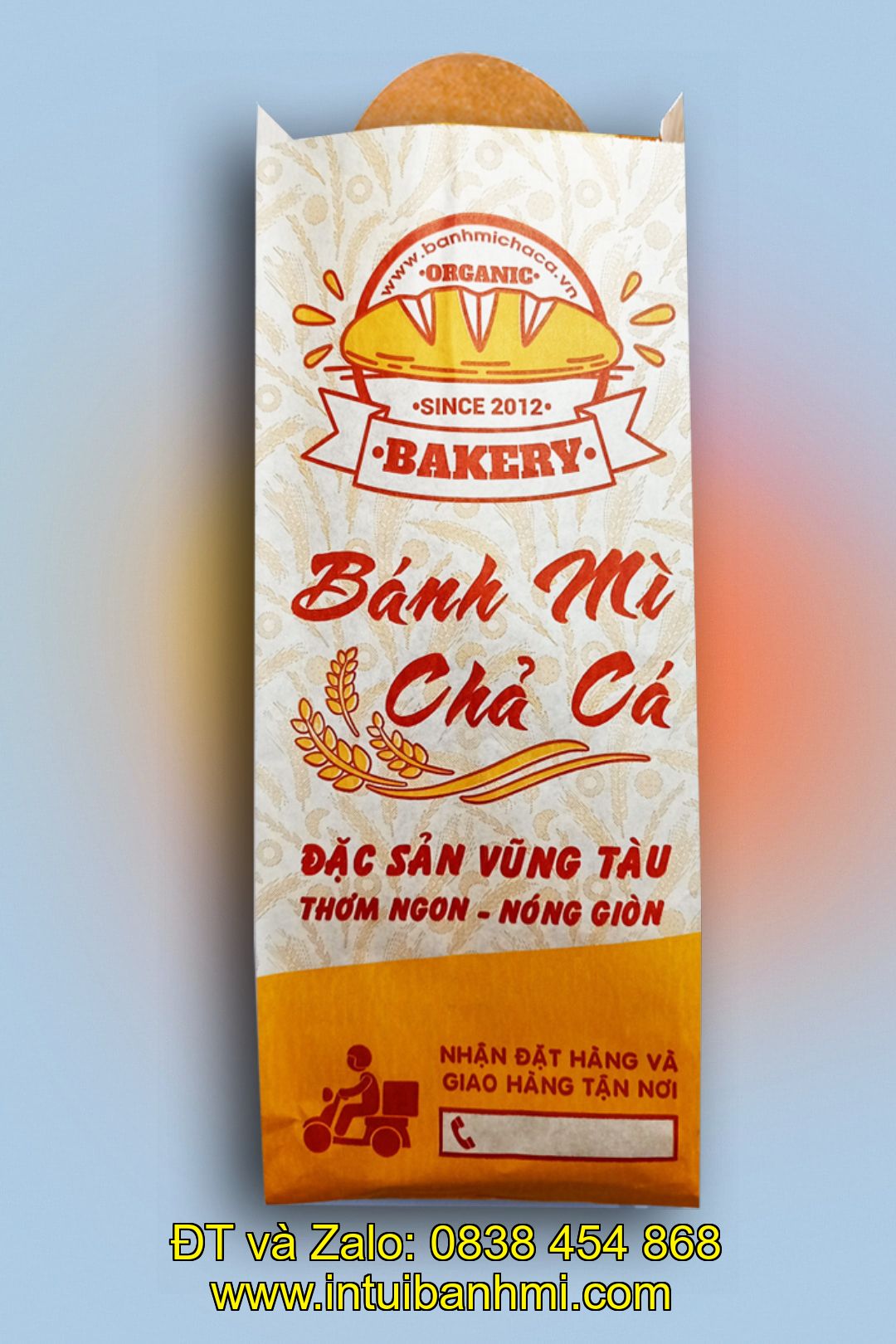 Khi đặt mua túi giấy chứa đựng bánh mì cần cung cấp những gì?