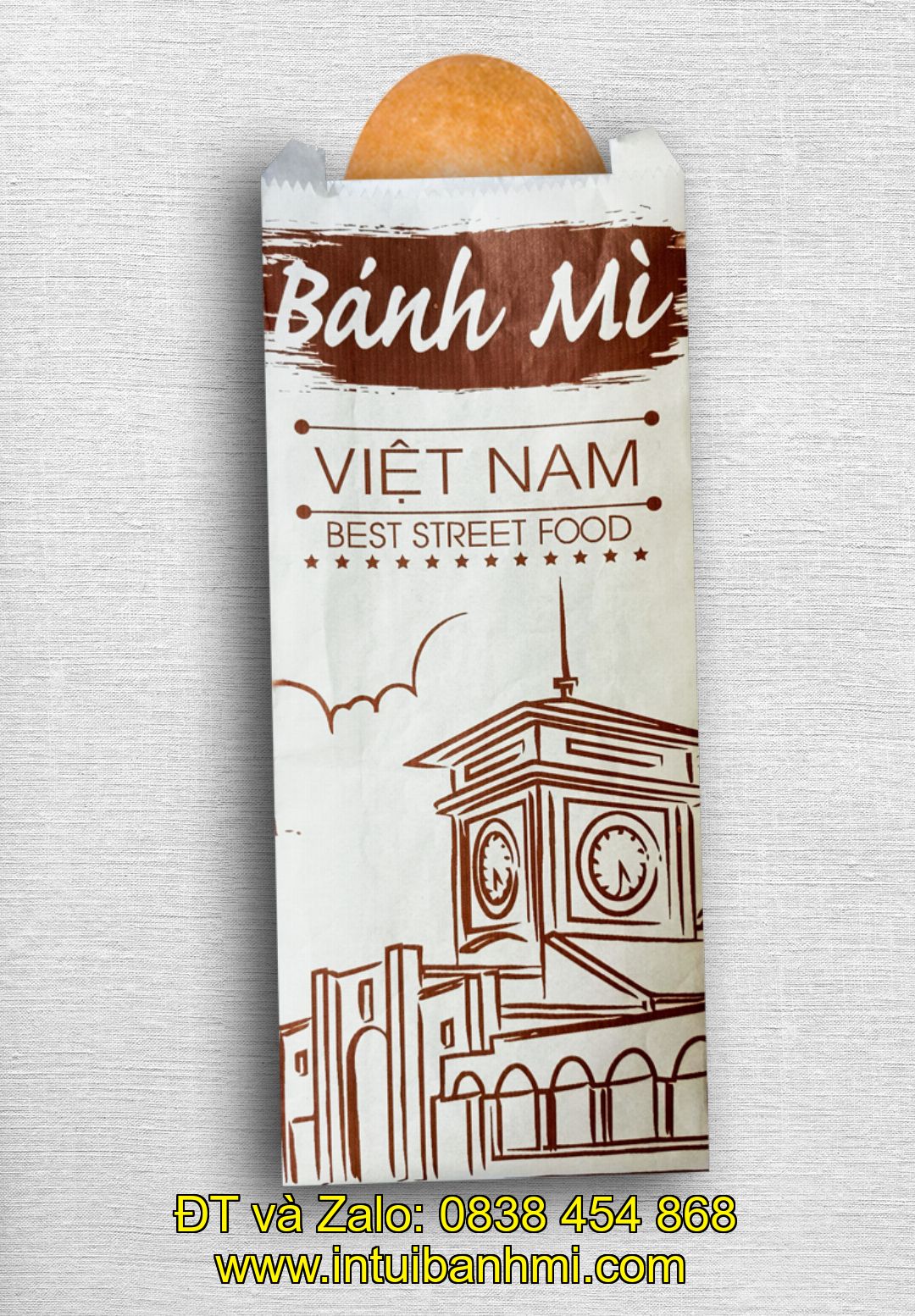 Kiểu dáng, mẫu mã khi in túi giấy bánh mì