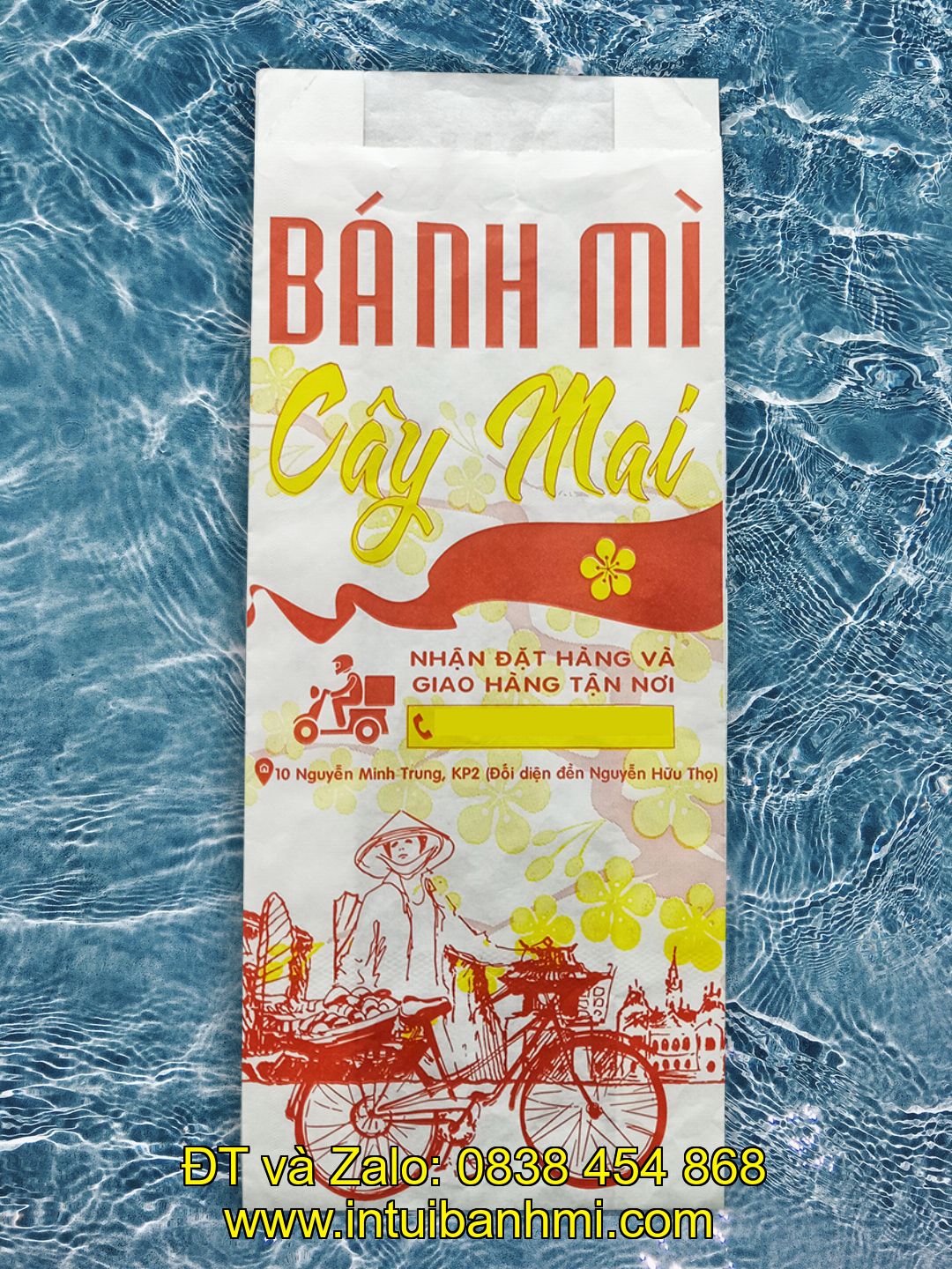 Kiểu dáng, thiết kế khi in ấn túi giấy bánh mì