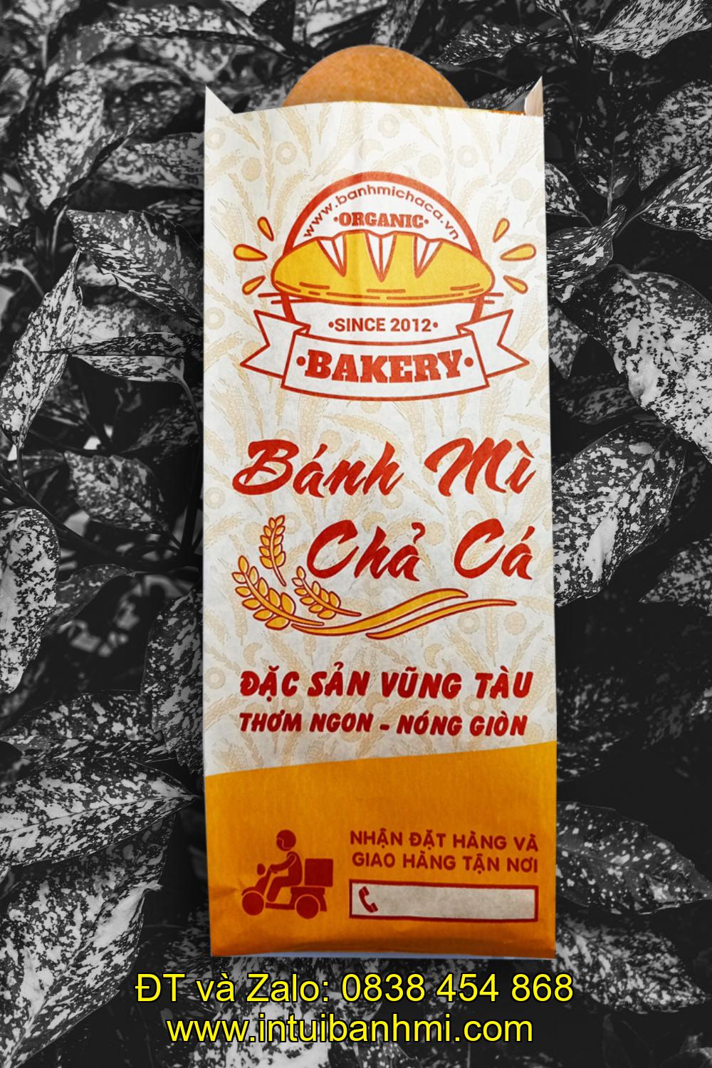 Kinh nghiệm in ấn túi làm bằng giấy đựng bánh mì