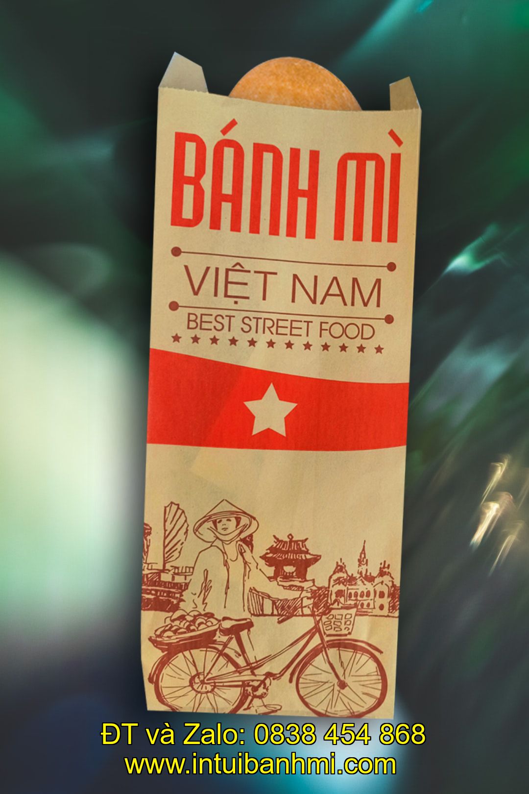 Kinh nghiệm in túi làm bằng giấy đựng bánh mì