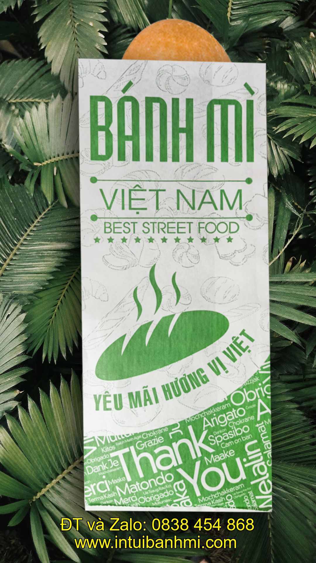 Kinh nghiệm in túi làm bằng giấy gói bánh mì