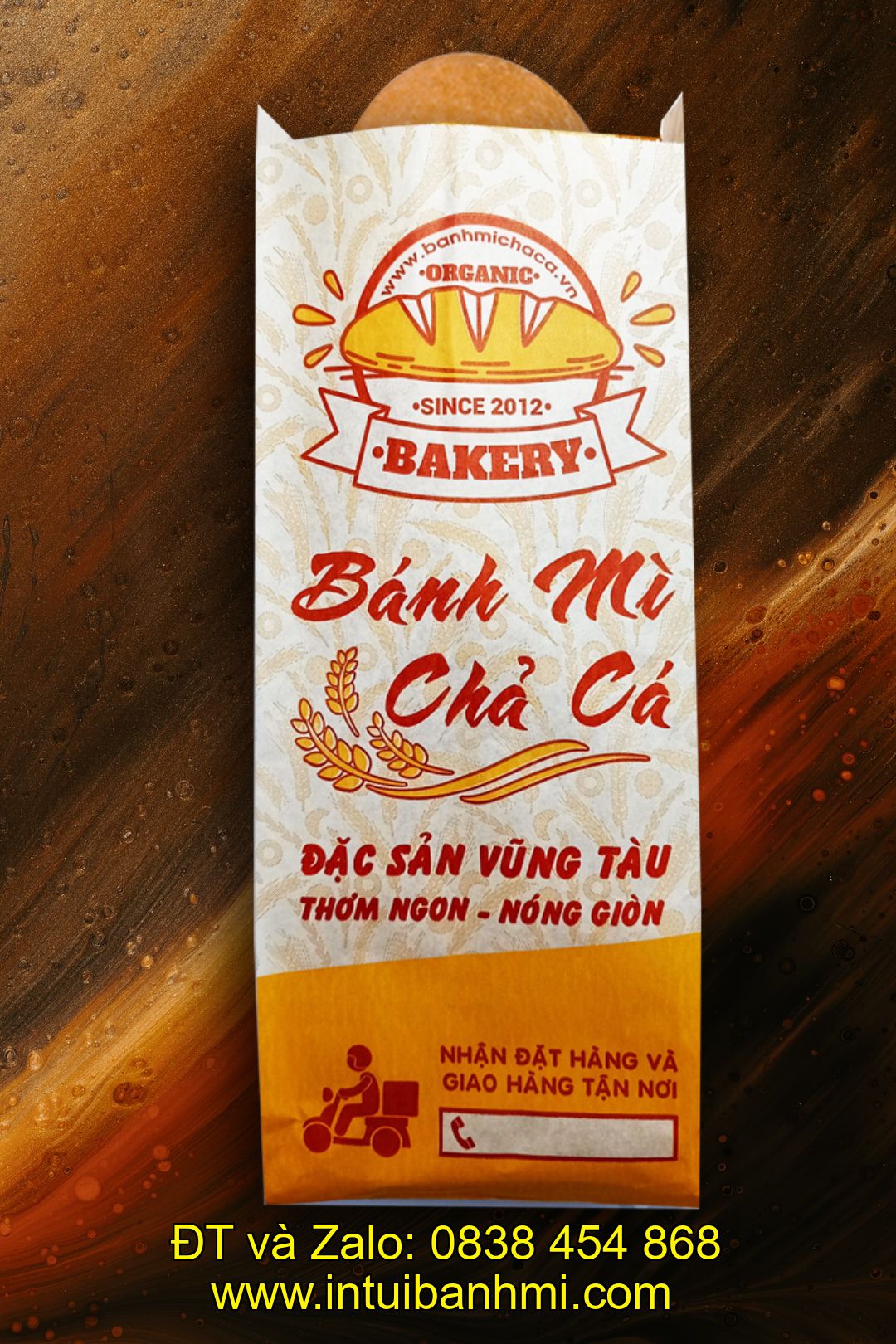 Kinh nghiệm in túi làm bằng giấy gói bánh mì