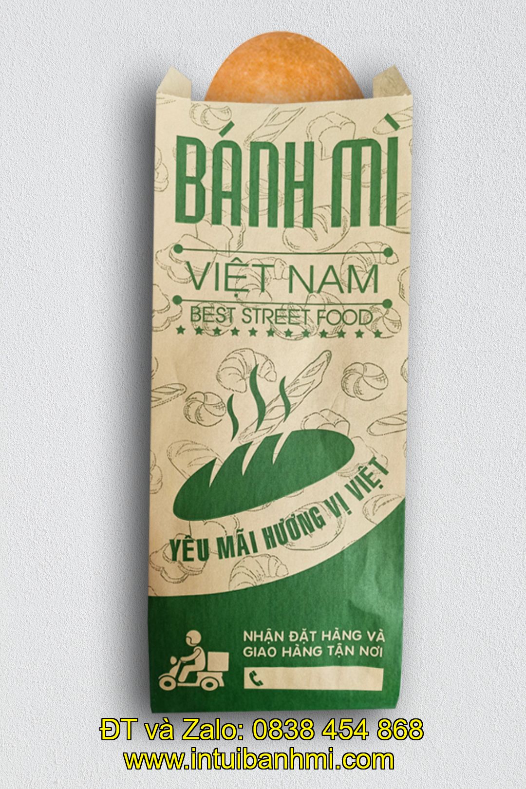 Kinh nghiệm khi in ấn bao bì bao bọc bánh mì bằng giấy