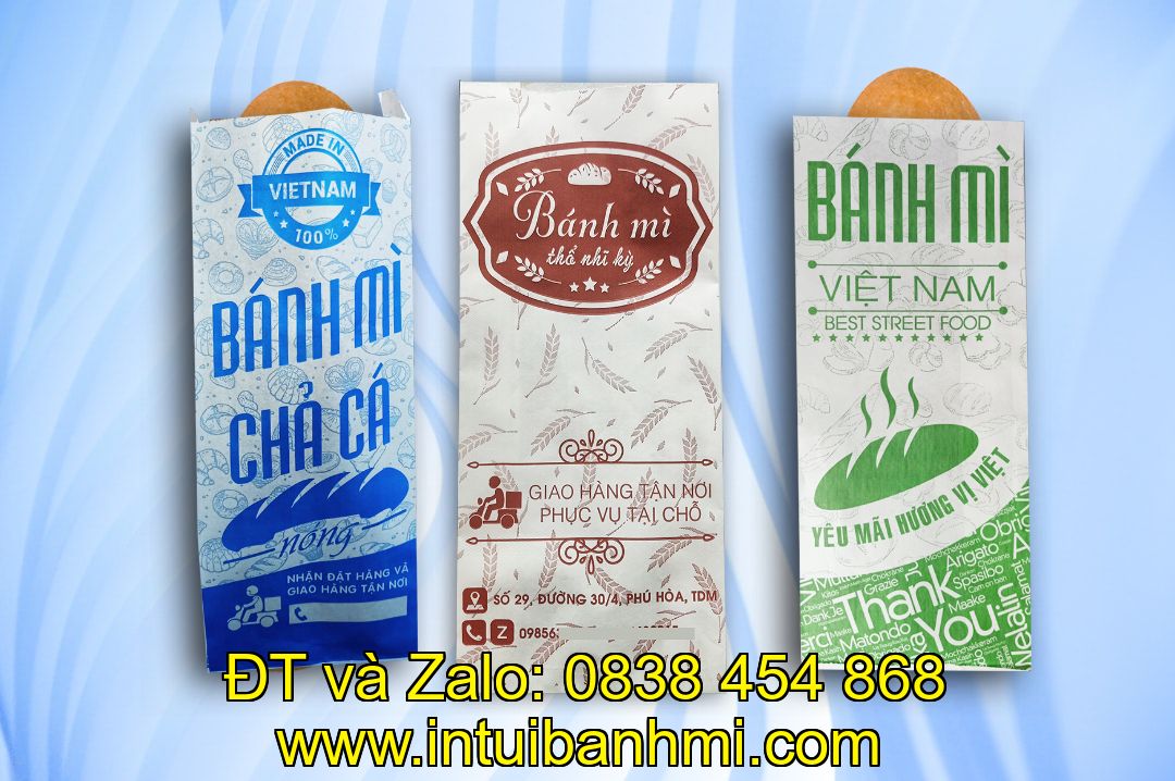 Kinh nghiệm khi in ấn túi chứa bánh mì được làm bằng giấy