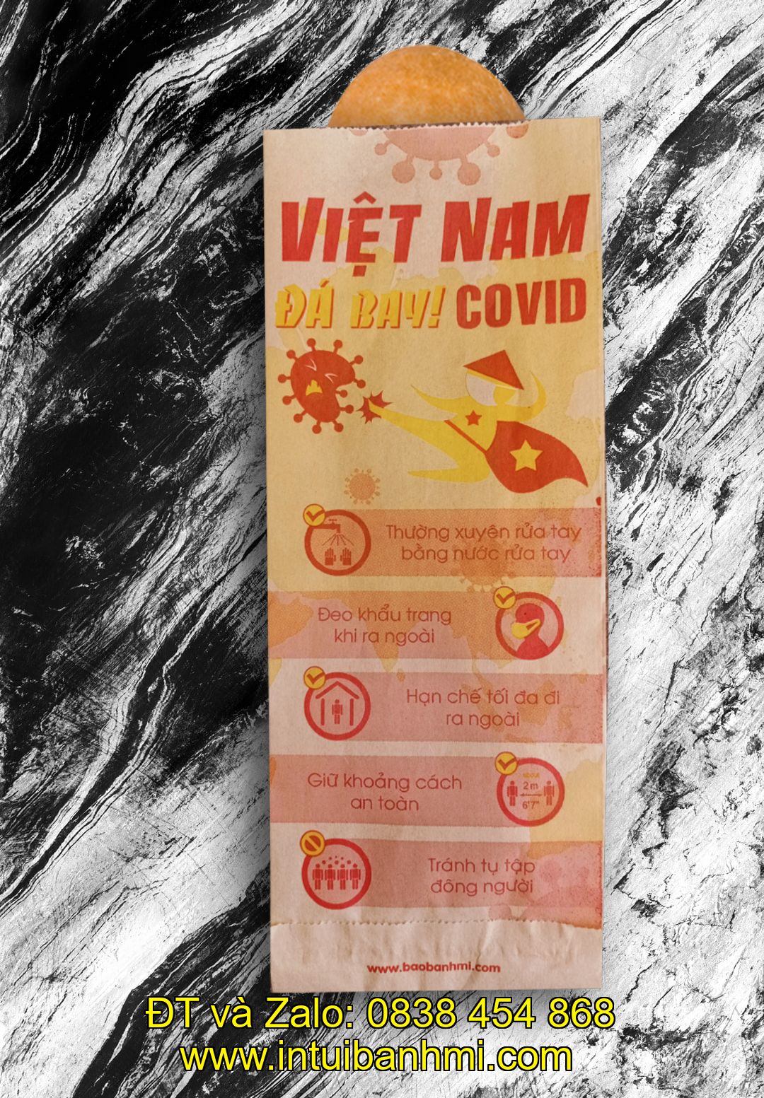Làm sao để in ấn được túi bánh mì đảm bảo các tiêu chuẩn về chất lượng?