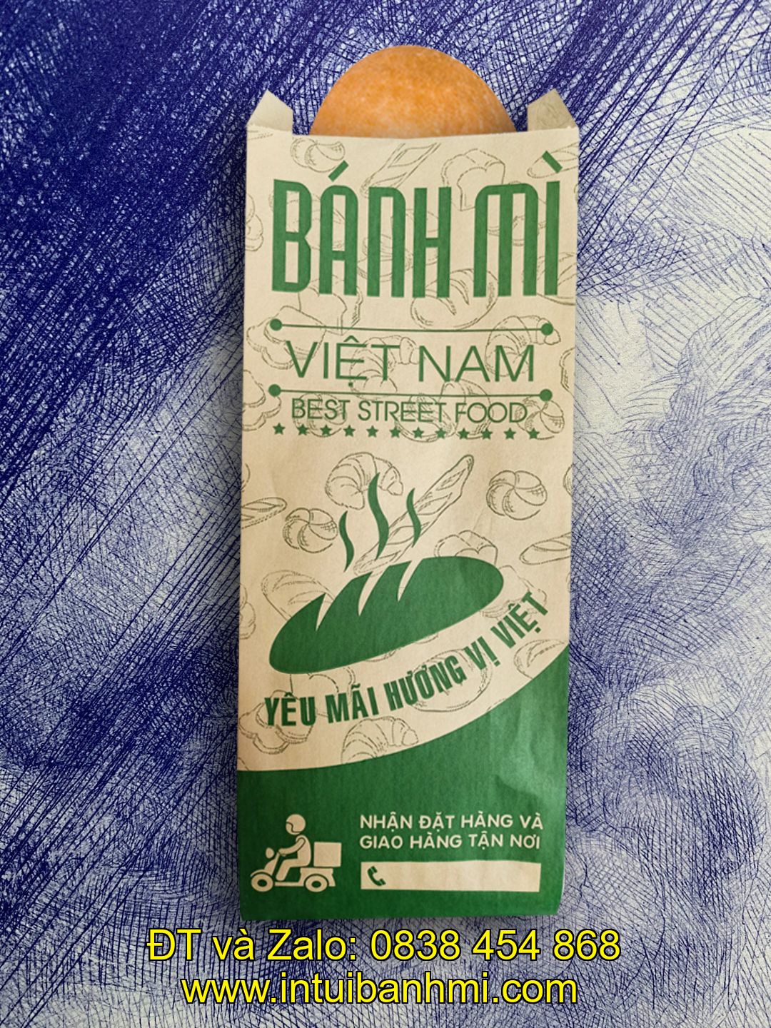 Lên ý tưởng bao bì và lựa chọn chất liệu giấy in ấn túi đựng bánh mì