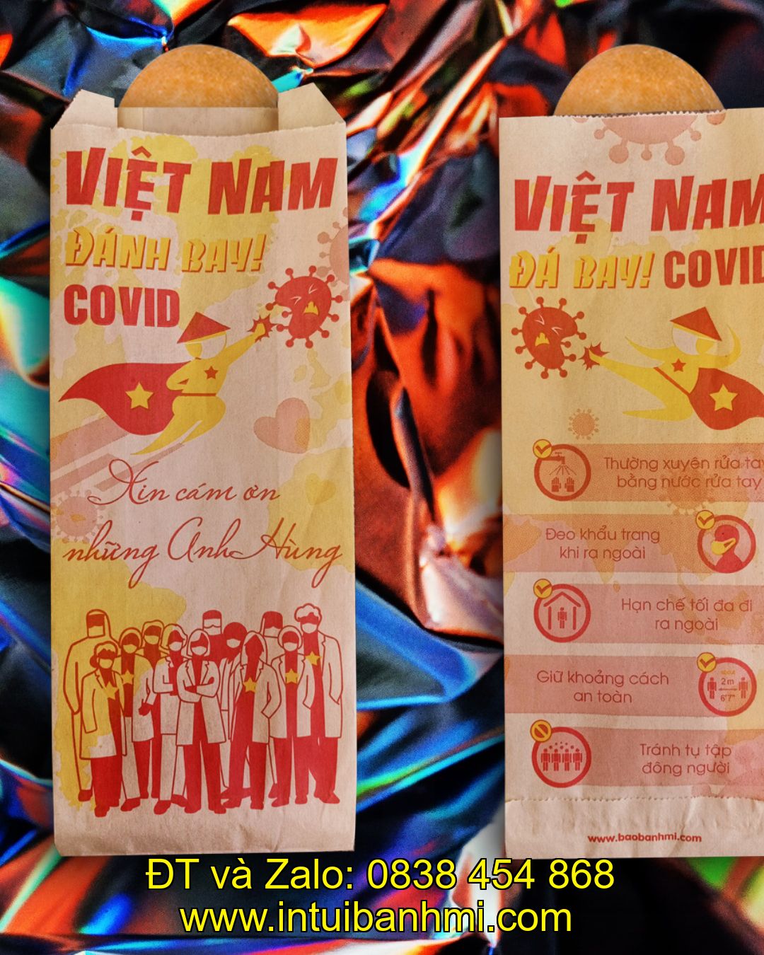 Lợi ích khi sử dụng túi làm bằng giấy kraft đựng bánh mì