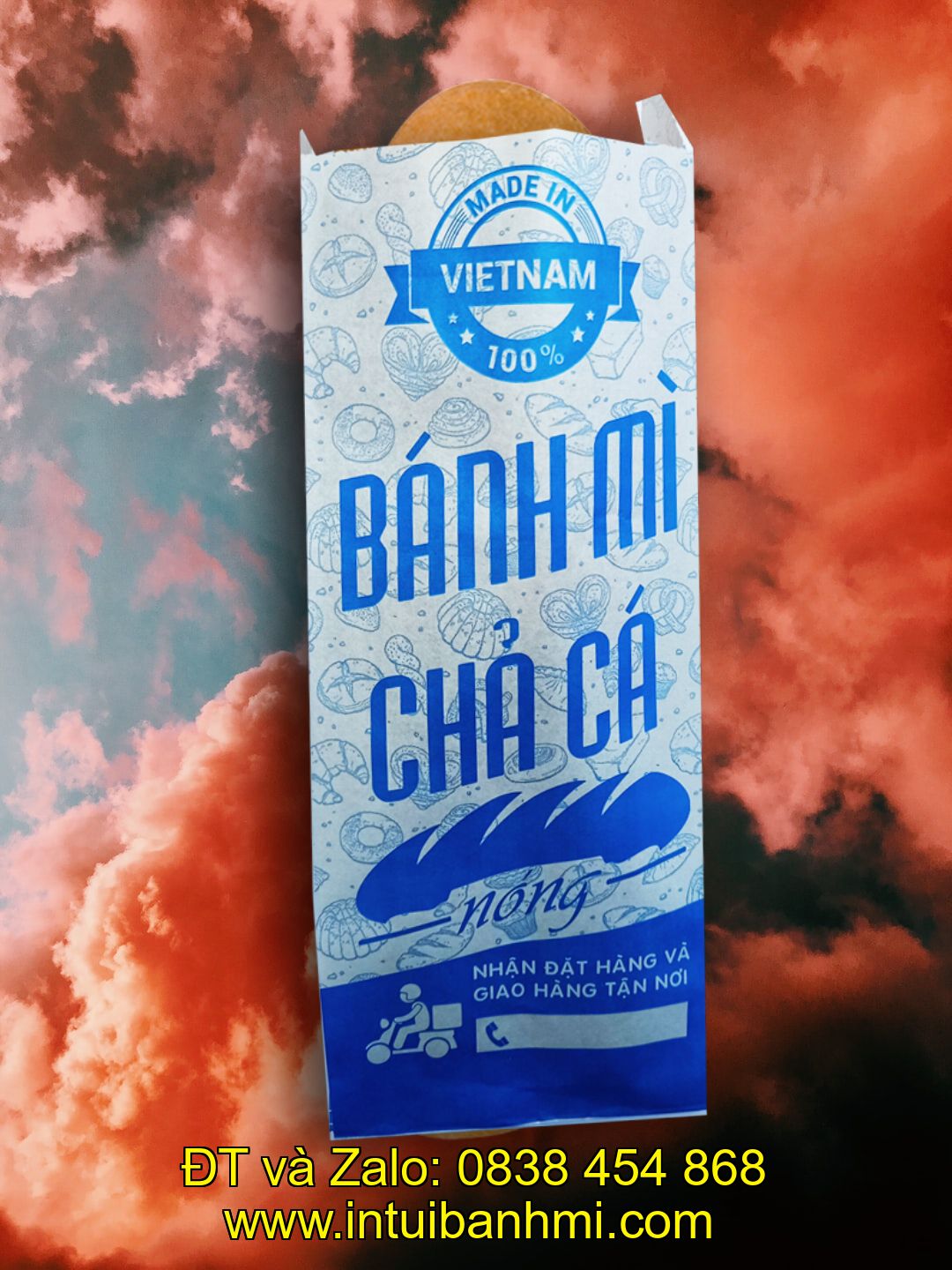 Một số chú ý khi dùng bao bì giấy kraft đựng bánh mì