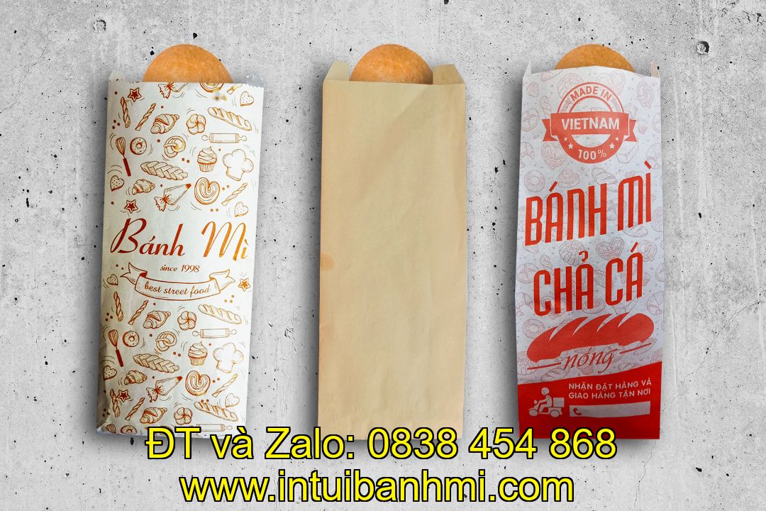 Một Số loại túi bánh mì đã thực hiện