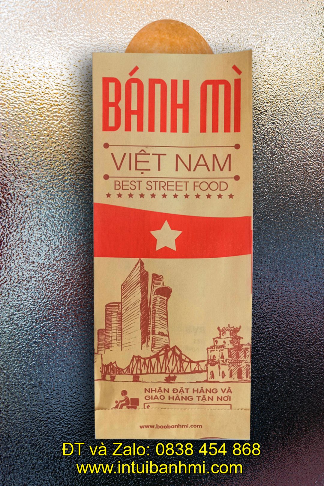 Một số lưu ý khi đặt in túi bánh mì