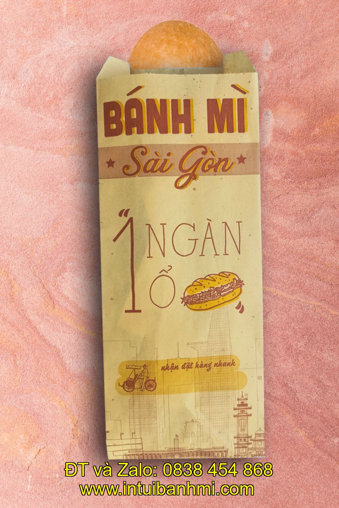 Một số lưu ý khi đặt in túi đựng bánh mì