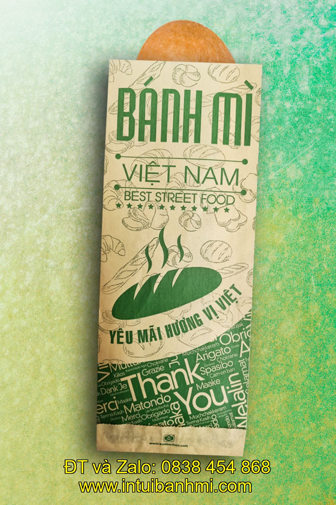 Một số lưu ý khi dùng túi làm bằng giấy kraft đựng bánh mì