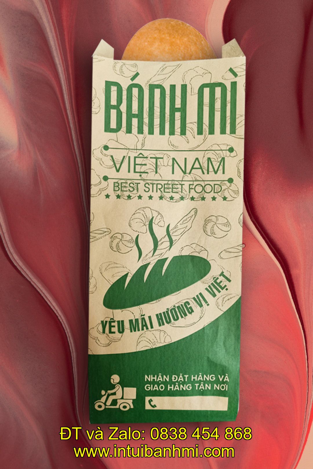 Một số mẫu túi bánh mì lôi cuốn nhất hiện nay