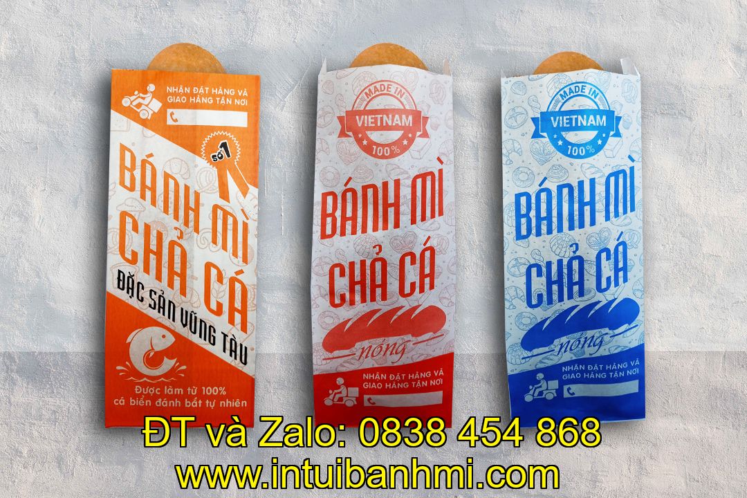 Một số nhu cầu khi in ấn túi bao bọc bánh mì bằng giấy